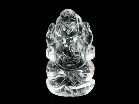 Sphatik Ganesh idol