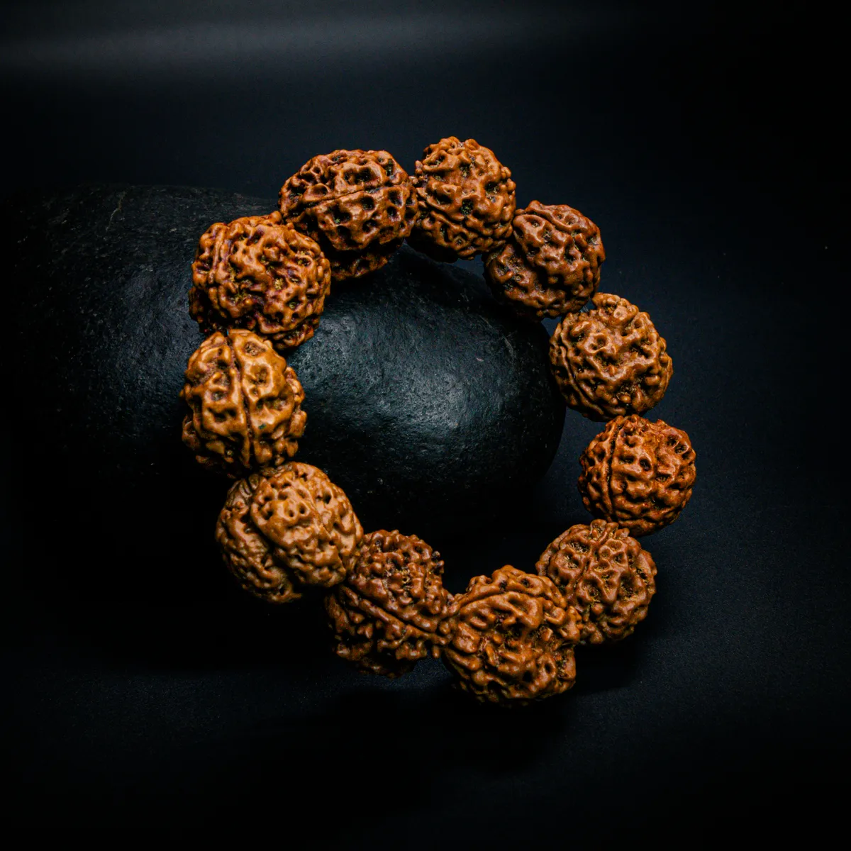 3 Mukhi Rudraksha Bracelet