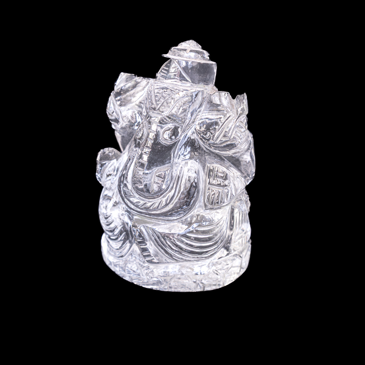 Sphatik Ganesh idol