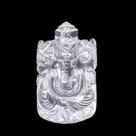 Sphatik Ganesh idol