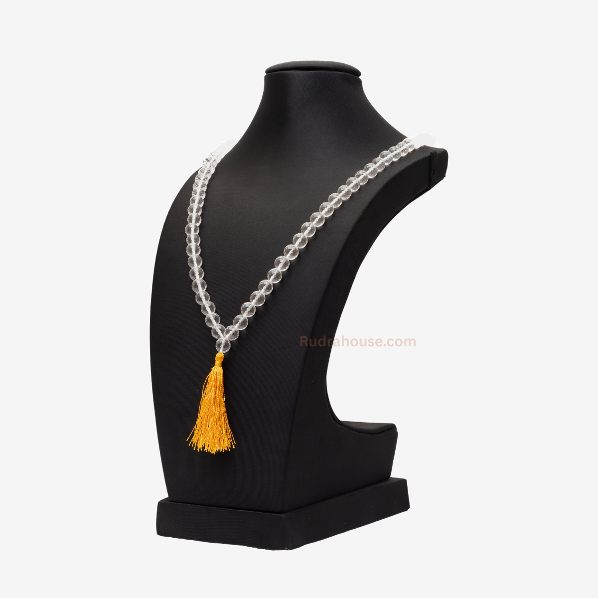 Sphatik Mala - Diamond Cutting