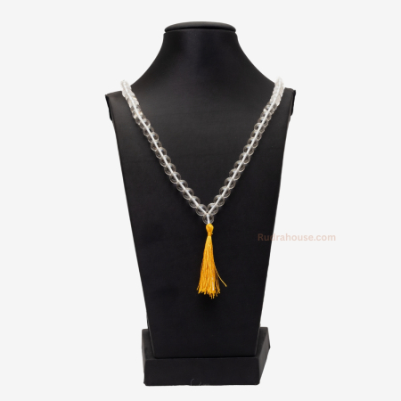 Sphatik Mala - Plane Shape