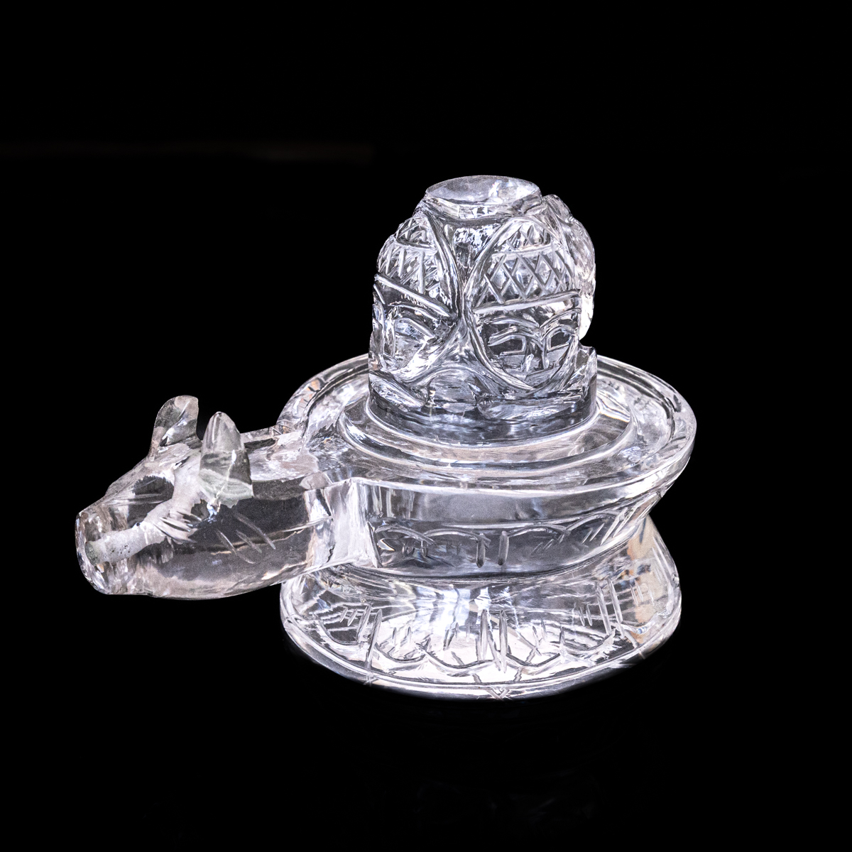 Sphatik Gaumukh Shivling