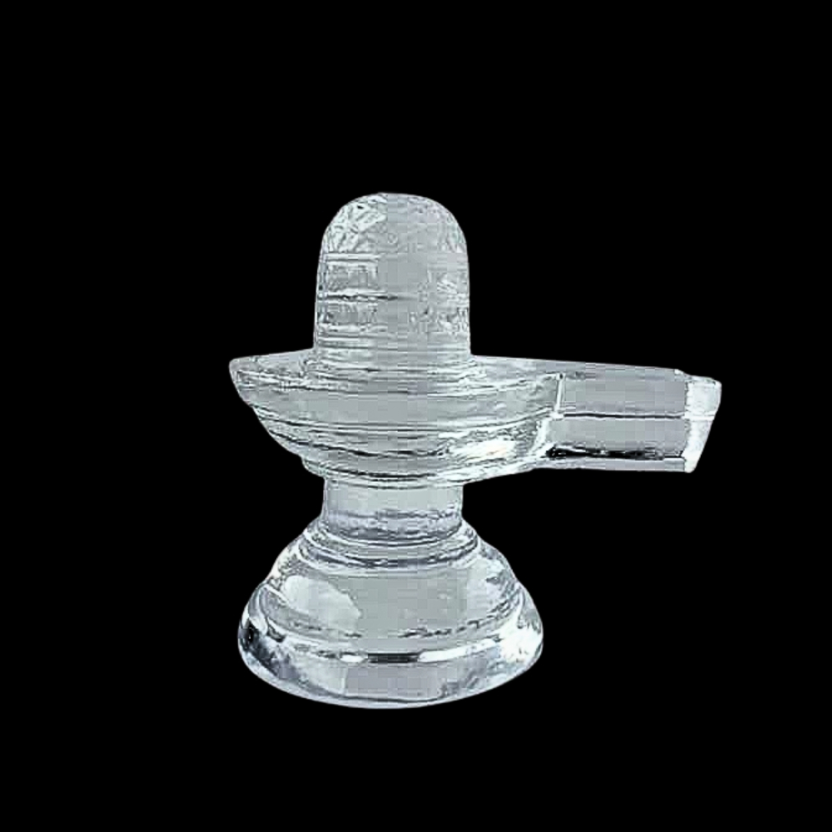 Sphatik Shivling With Shri Yantra