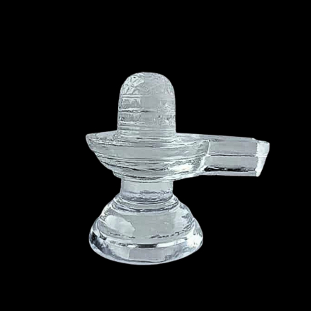 Sphatik Shivling With Shri Yantra