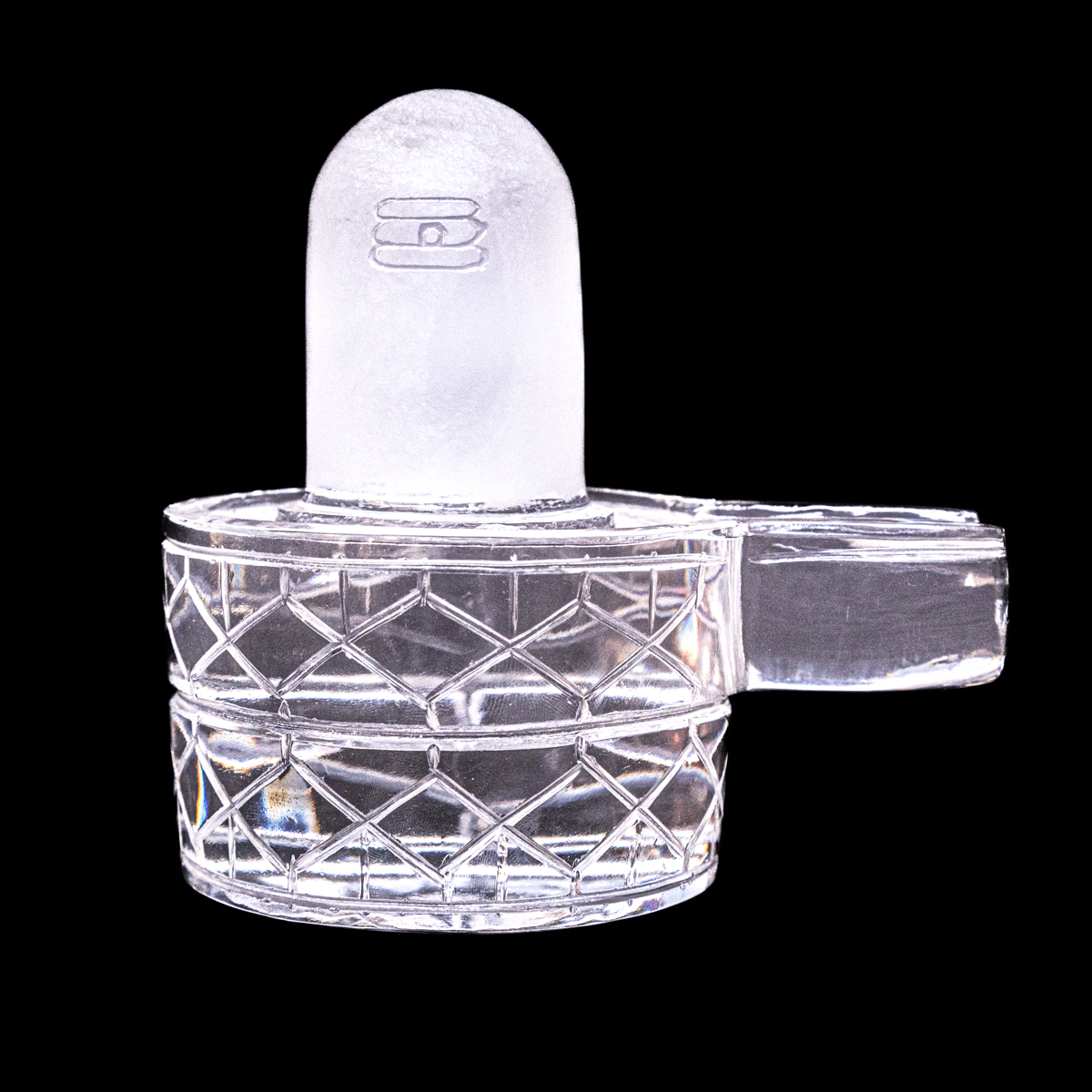 Sphatik Shivling With Trinetra