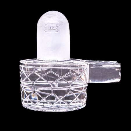 Sphatik Shivling With Trinetra